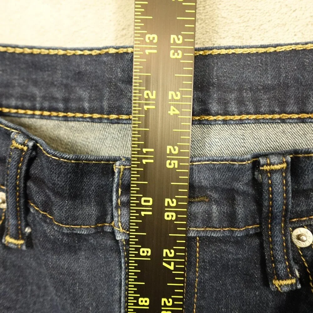 Levi's jeans 514 straight fit men's 36x32 blue denim red‎ tab